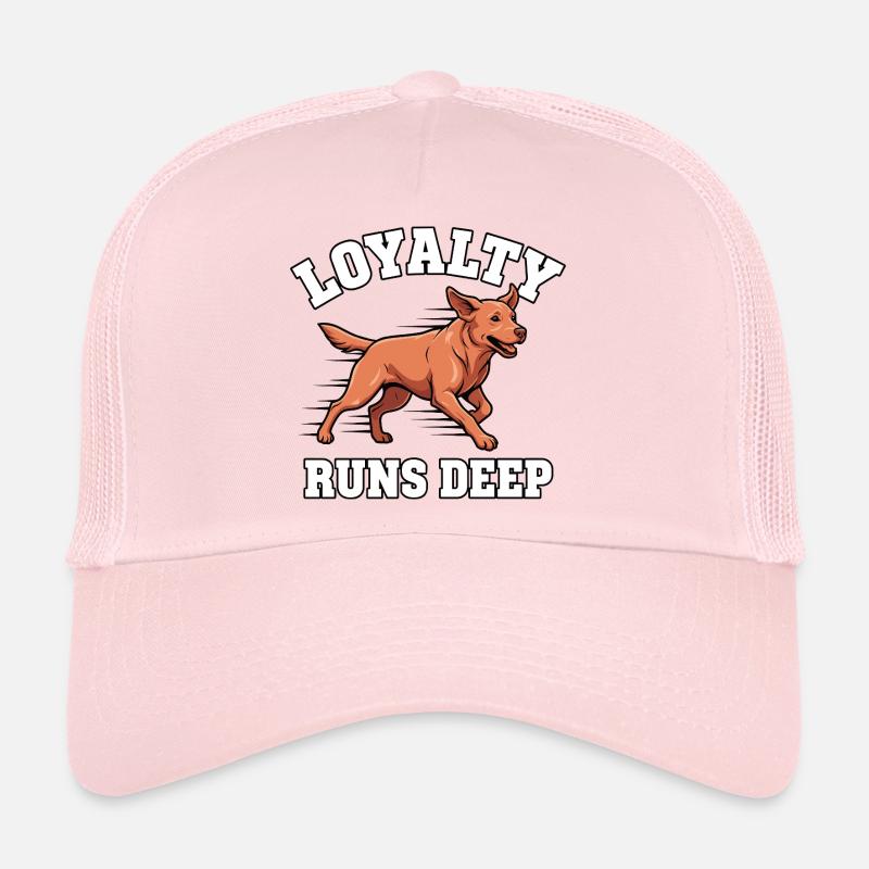 La loyauté est profonde – Foxred Labrador Casquette trucker 