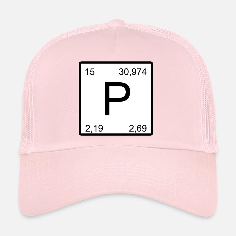 Phosphorus P Symbol Period Symbol Art Print Trucker Cap