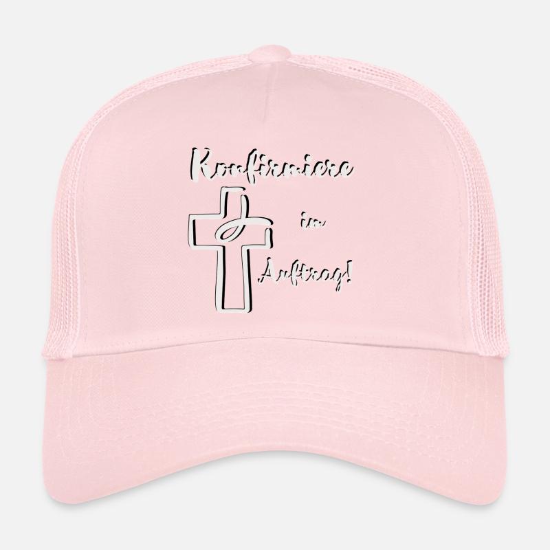 Confirm on behalf of light fish dips in cross Trucker Cap