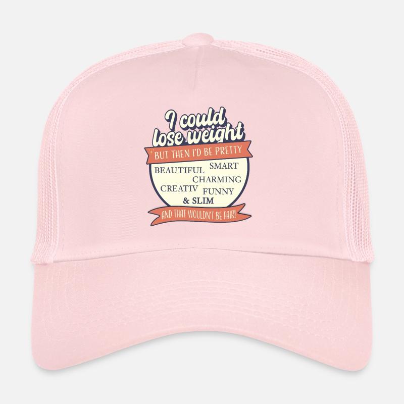 Je pourrais perdre du poids, mais ce serait injuste Casquette trucker 