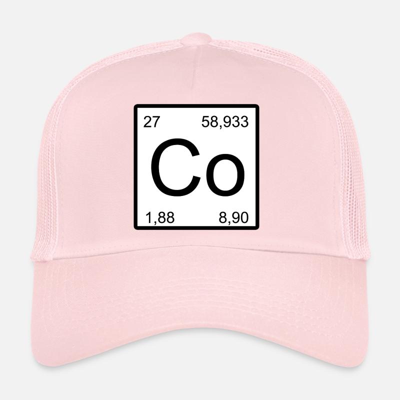 Kobalt Element Stil Minimal Trucker Cap