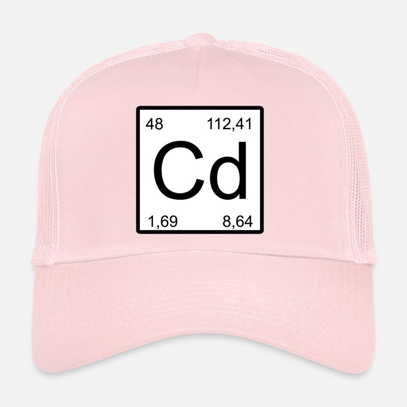 Cadmium Minimalist Periodic Table Trucker Cap