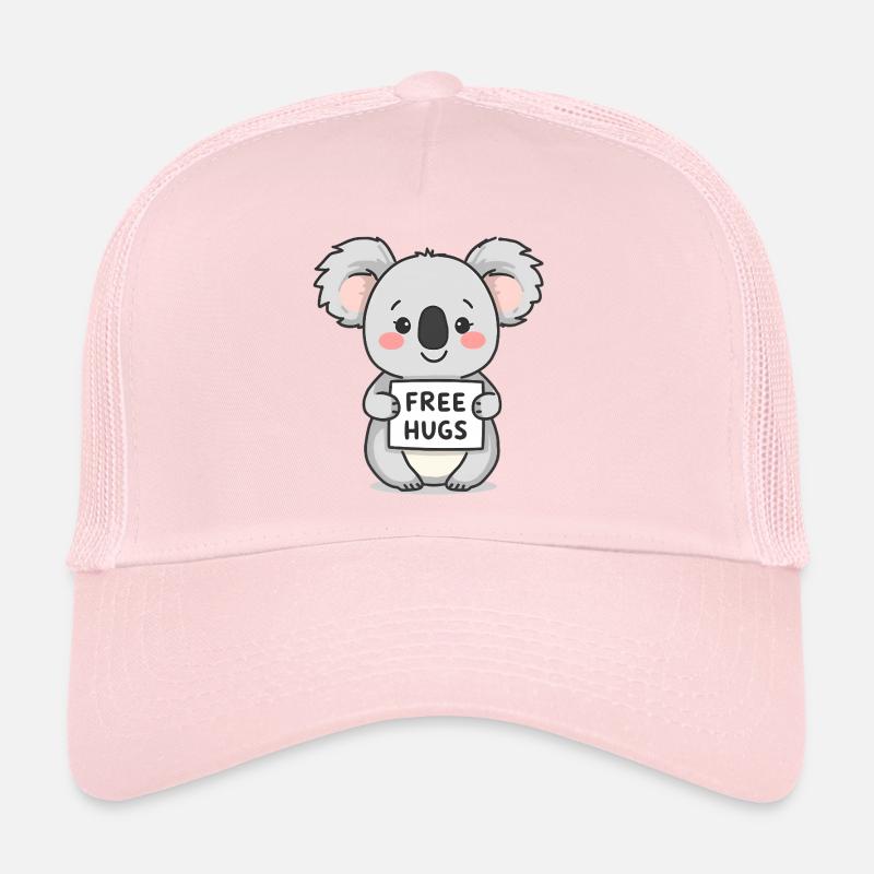 Câlins gratuits mignons Koala Casquette trucker 