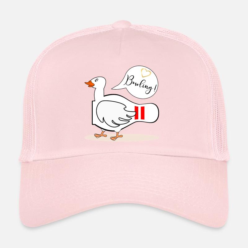 BOWLING FUNNY GOOSE Trucker Cap