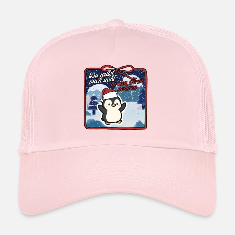 Pinguin Weihnachten Du willst mich wohl Trucker Cap