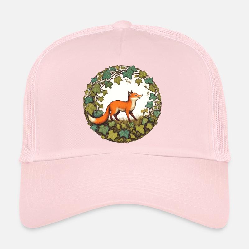 Fuchs im Efeukreis Trucker Cap