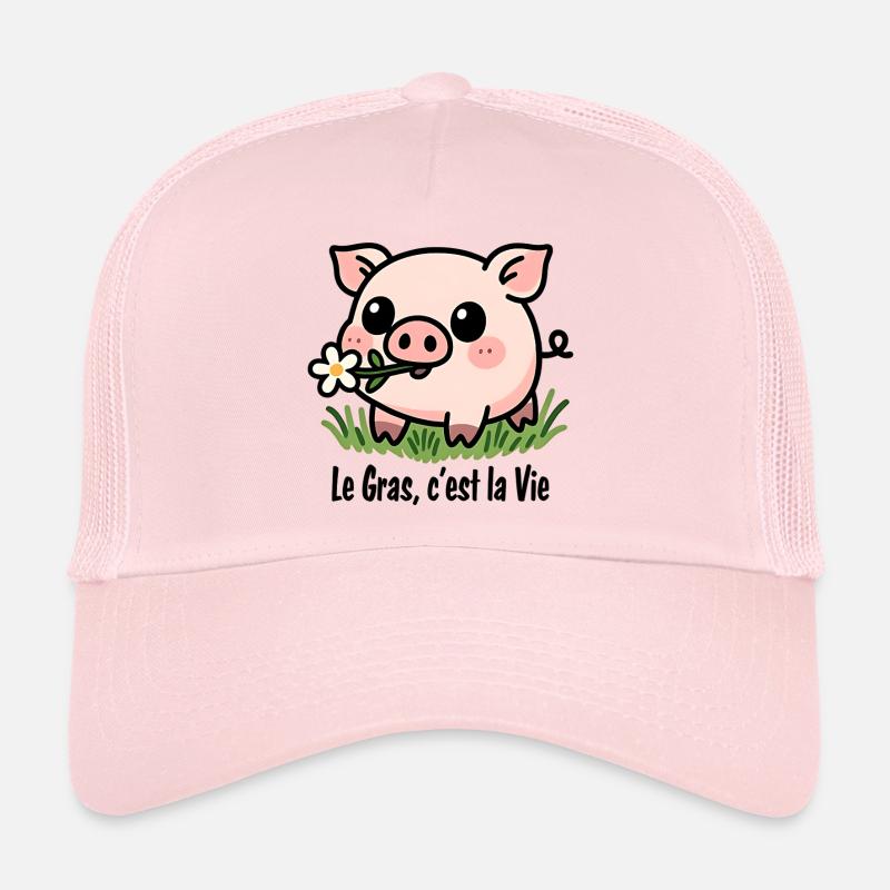 Le Gras, c'est la Vie Casquette trucker 