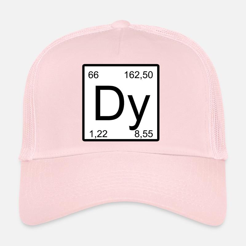 Conception de glyphes élémentaires Dy-Dysprosium Casquette trucker 