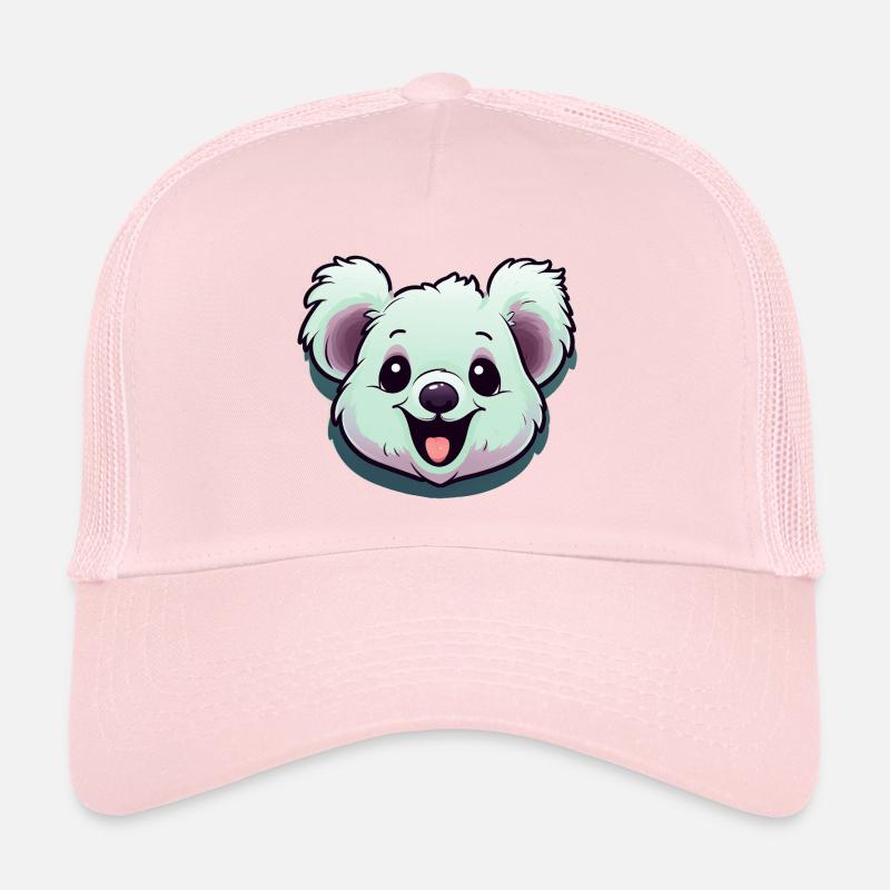 Koala rieur - Casquette trucker - rose pâle
