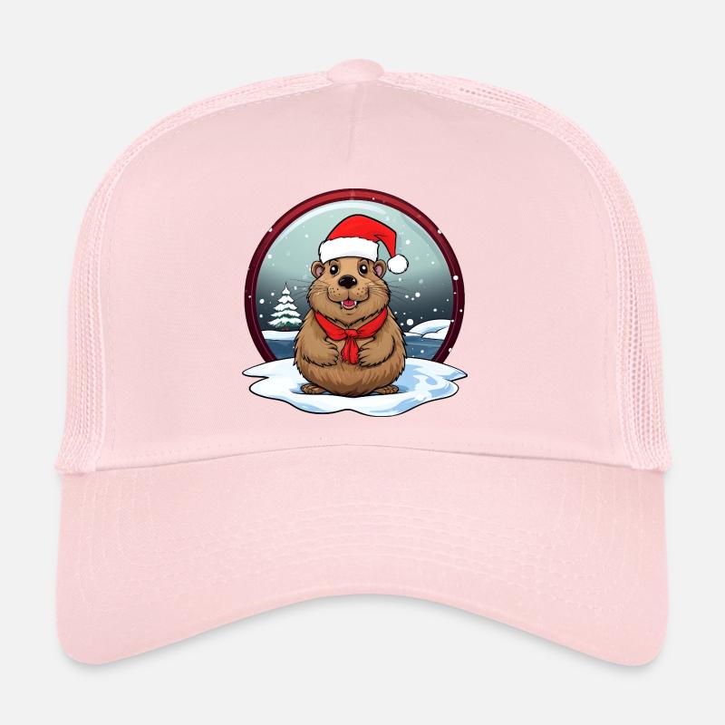 Noël du castor Casquette trucker 