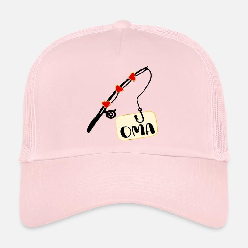 Canne à pêche Pêche Pensionné Mamie Casquette trucker 