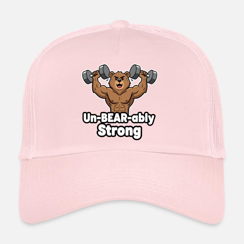 Un-BEAR-ably Strong Bear Trucker Cap