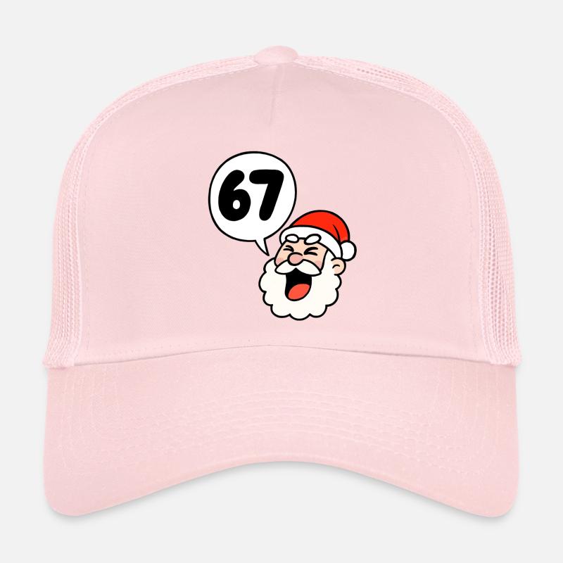Le Père Noël crie 67 ! Casquette trucker 