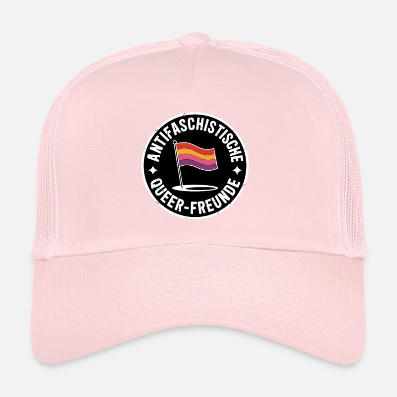 Amis queer antifascistes - Contre la droite Casquette trucker 