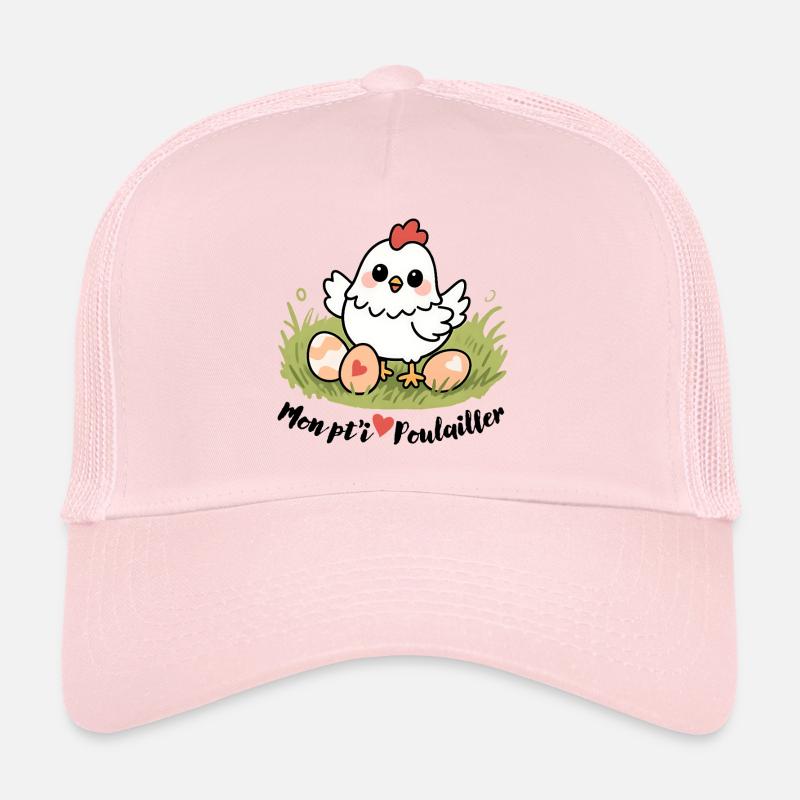 Mein kleiner Hühnerstall - Trucker Cap - Hellrosa