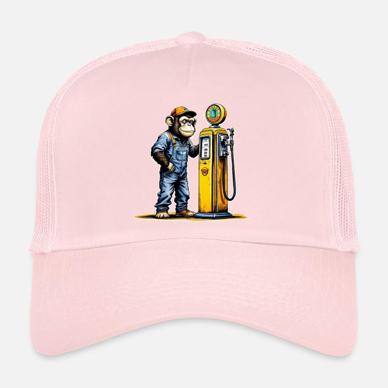Monkey Vintage Pump-Kunst Trucker Cap