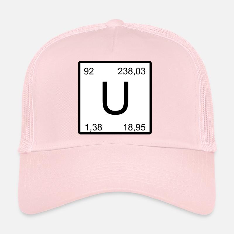 Uran U-Element Quadrat Grafik Trucker Cap