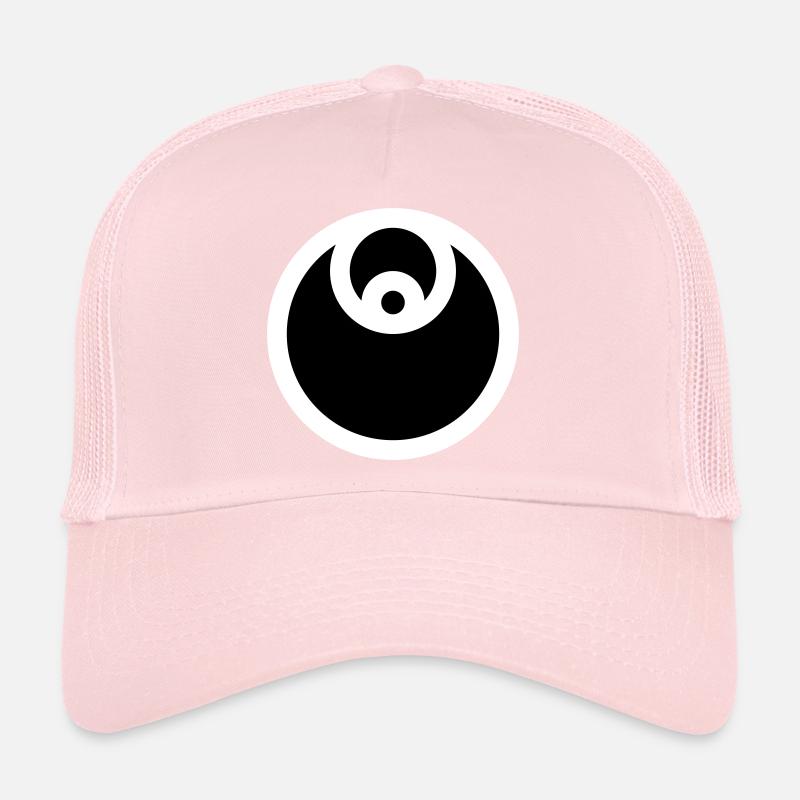 Emblème circulaire rempli Casquette trucker 
