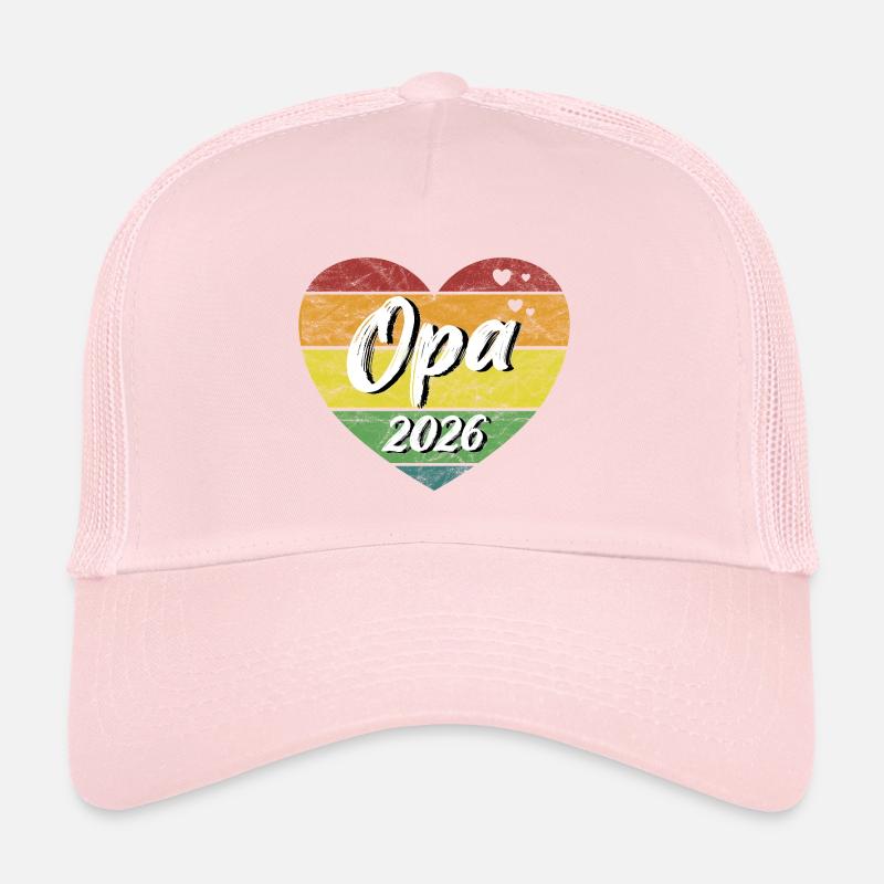 Opa 2026 Großvater werdender Opa retro vintage Trucker Cap