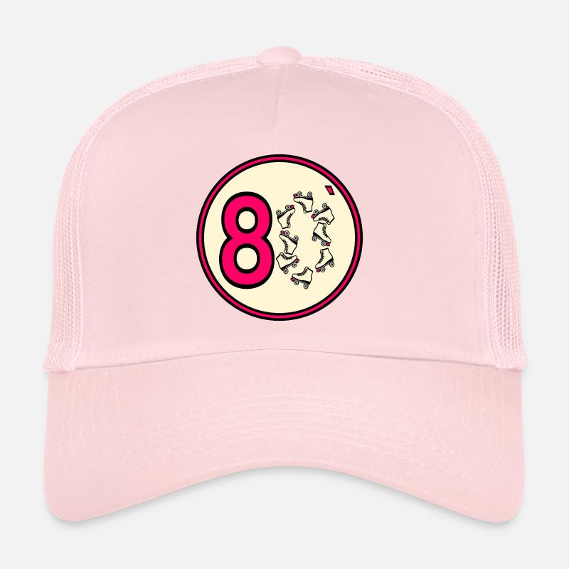 Achtziger 80er Rollschuhe Trucker Cap