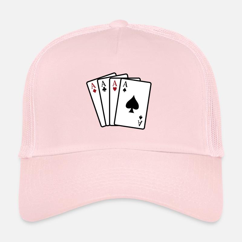 Aces playing cards Trucker Cap