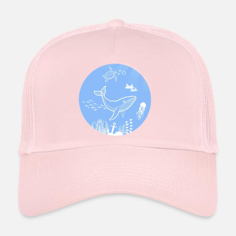 Monde sous-marin Casquette trucker 