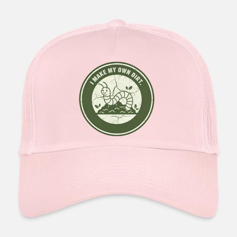Wurmkompost: Eigenständige Erde Trucker Cap