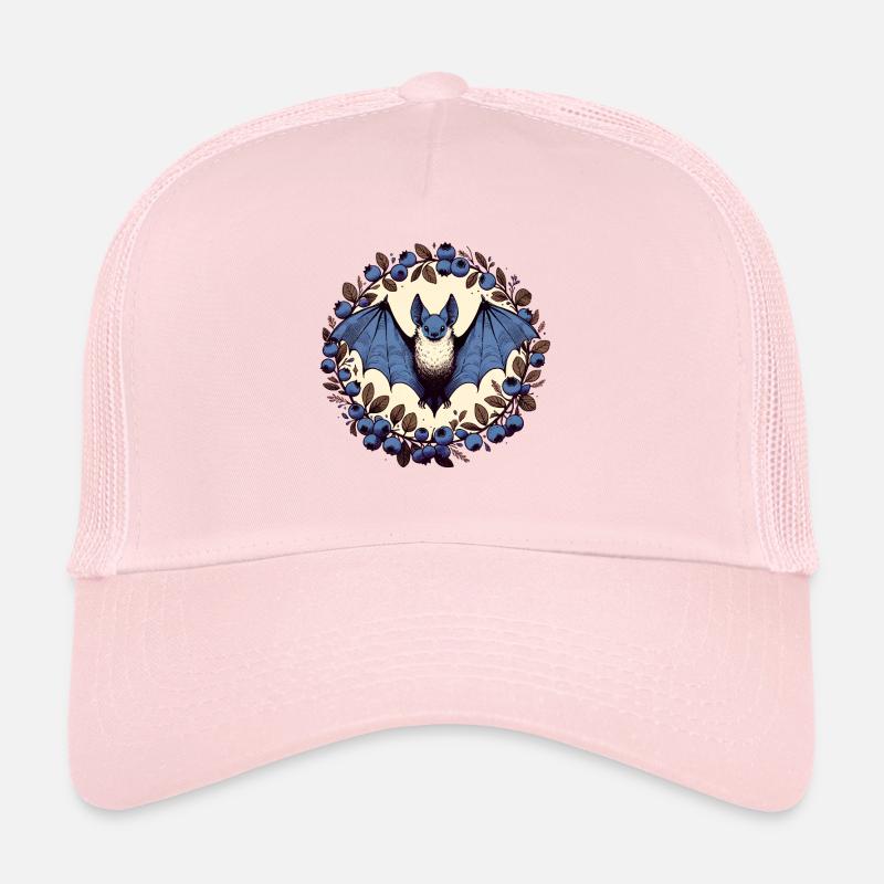 Blue Bat Moonberry Circle Trucker Cap