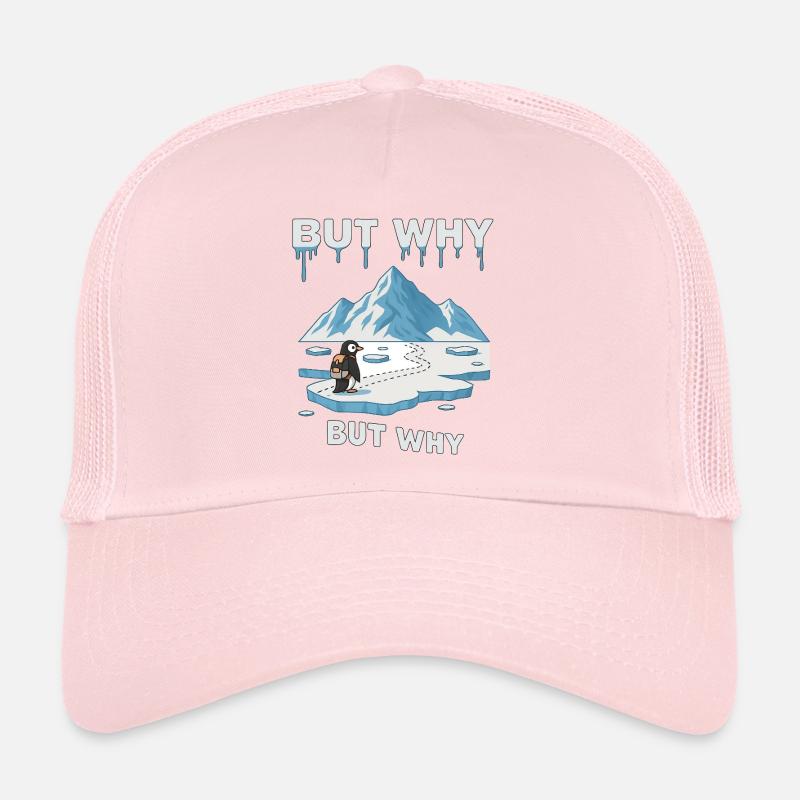 But Why Penguin Trucker Cap