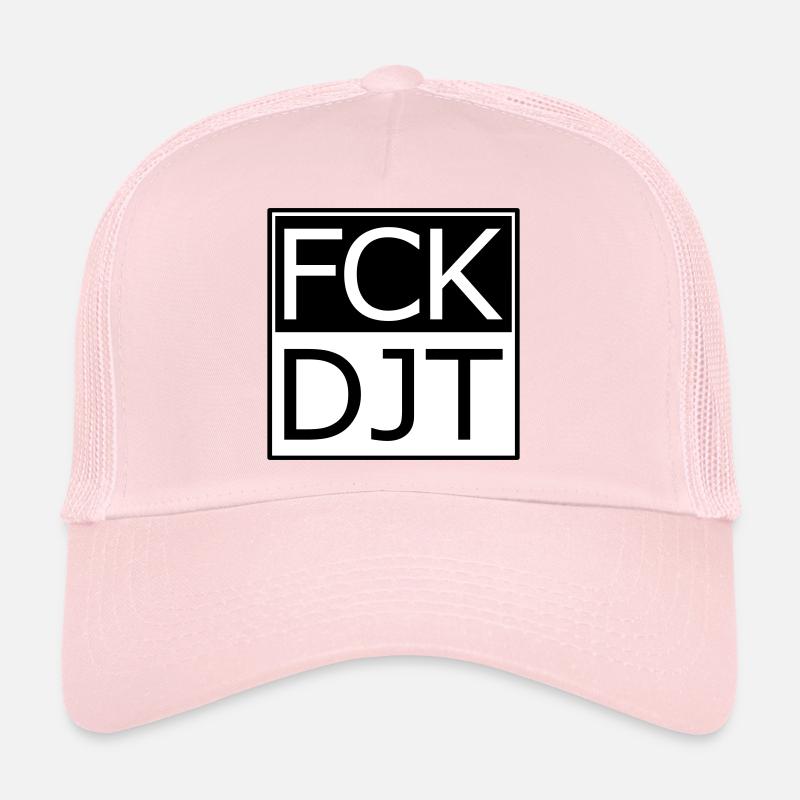 Provocative Block Typography Protest Trucker Cap