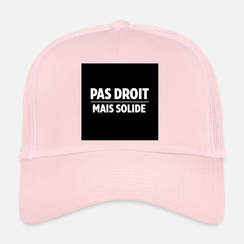Nicht gerade, sondern fest Trucker Cap