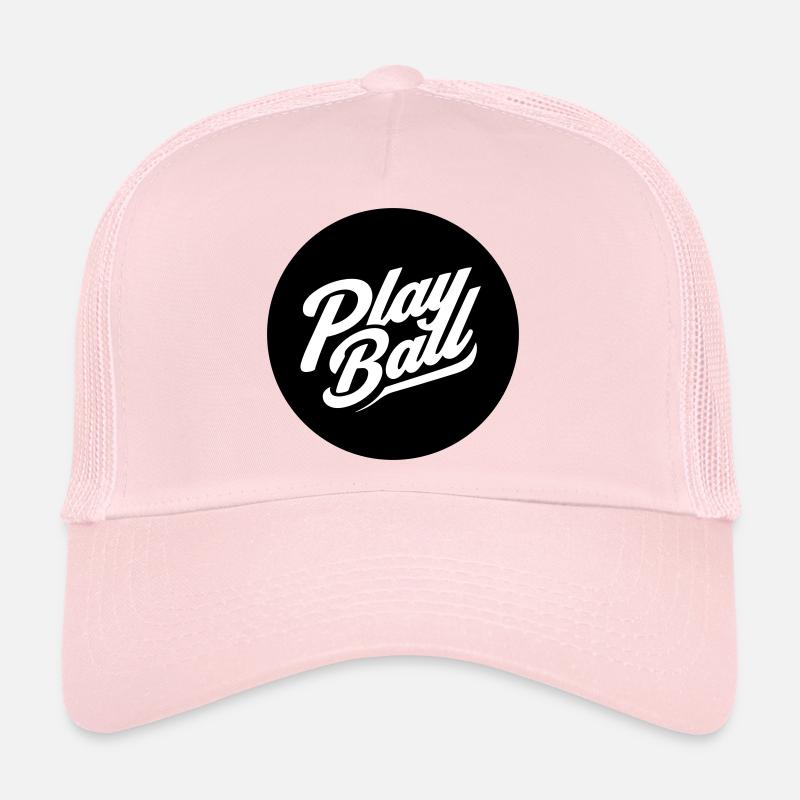 Play Ball Vintage-Skript Trucker Cap