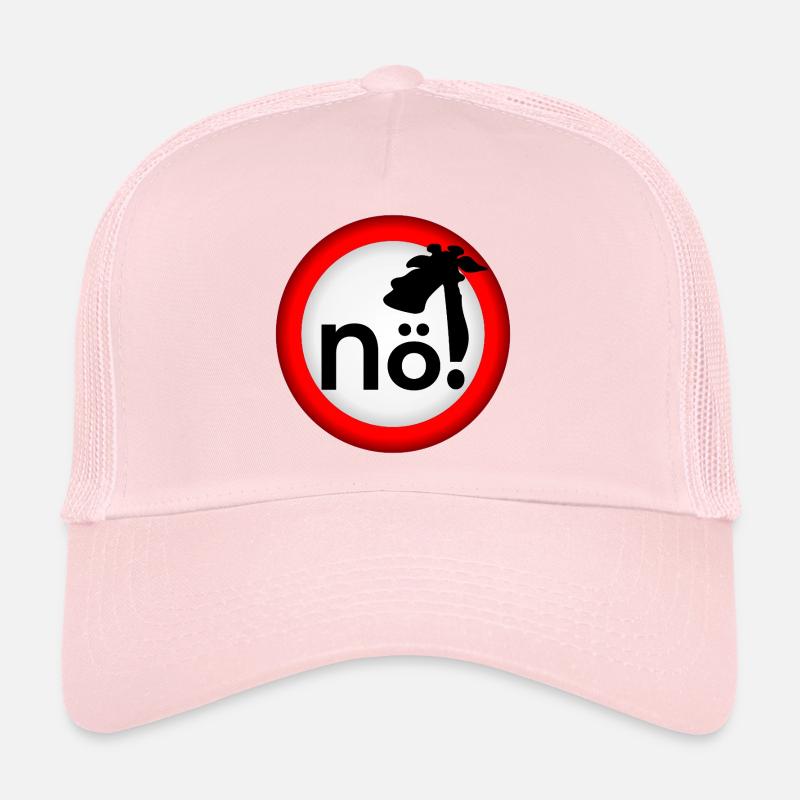 Prohibition No Giraffe Trucker Cap