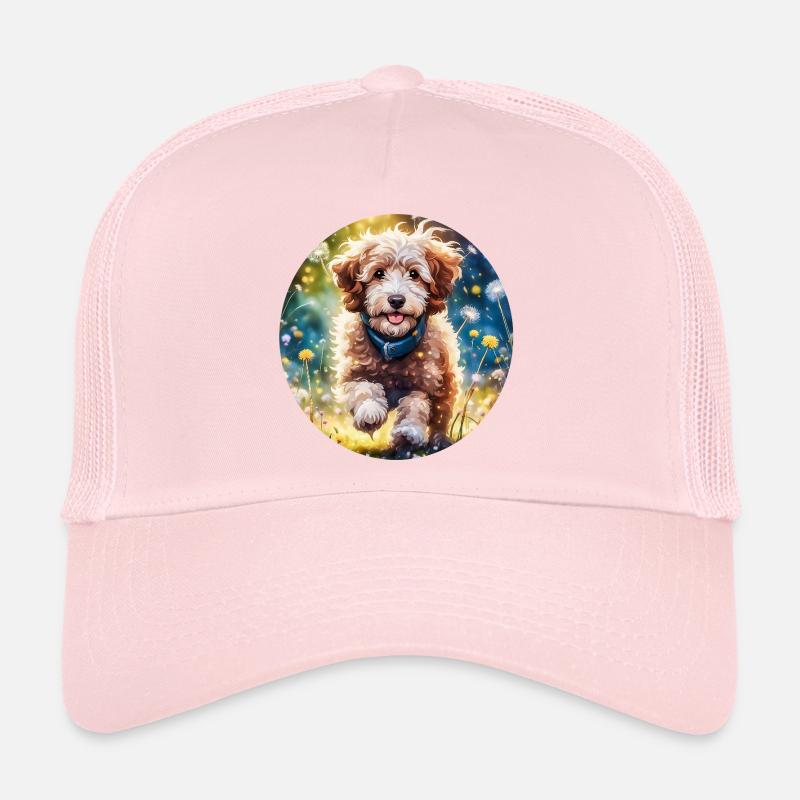 Aussiedoodle au soleil Casquette trucker 