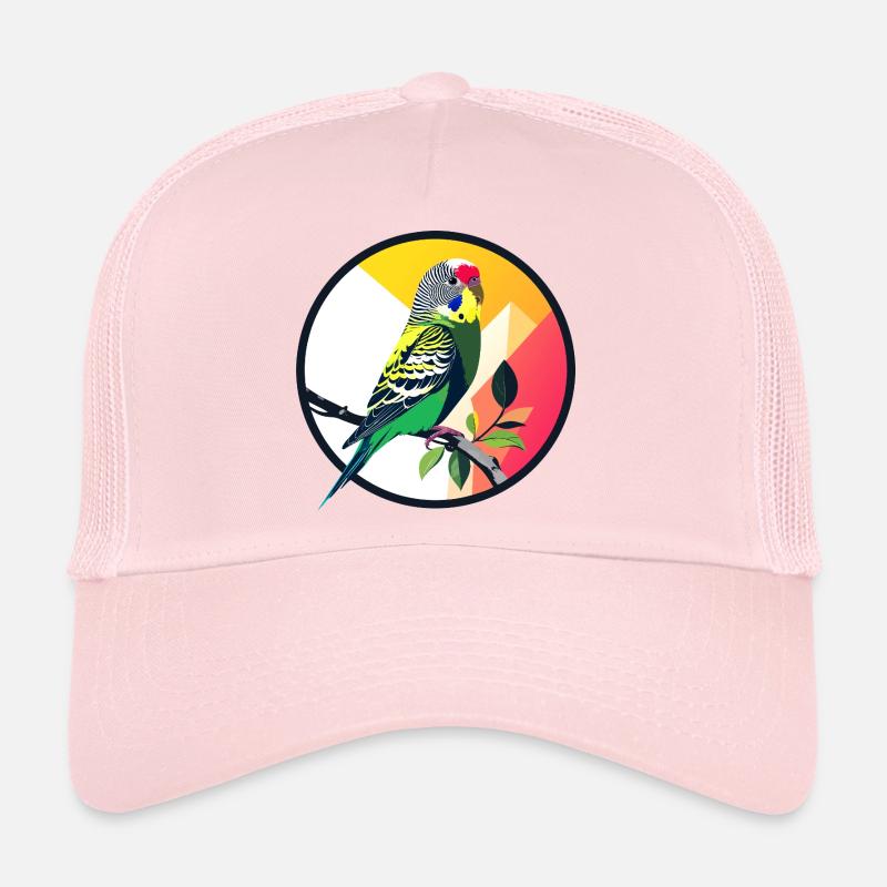 Perruche magique de couleur magnifique perruche Casquette trucker 