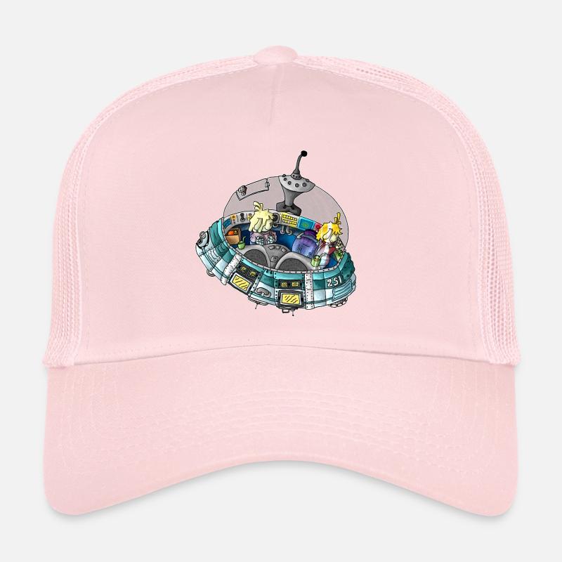 Micol und Mael - das Ufo 1 / - Trucker Cap - Hellrosa