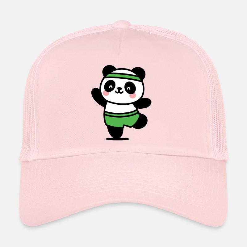 Panda sportif kawaii - fun et mignon Casquette trucker 