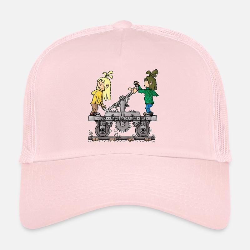 Rona & Quinn – le tramway à levier manuel / Casquette trucker 