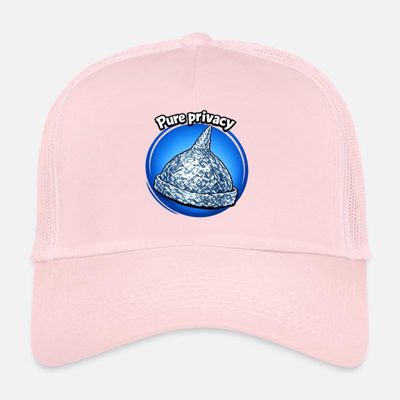Pure Privacy - Purer Datenschutz - Trucker Cap - pale pink