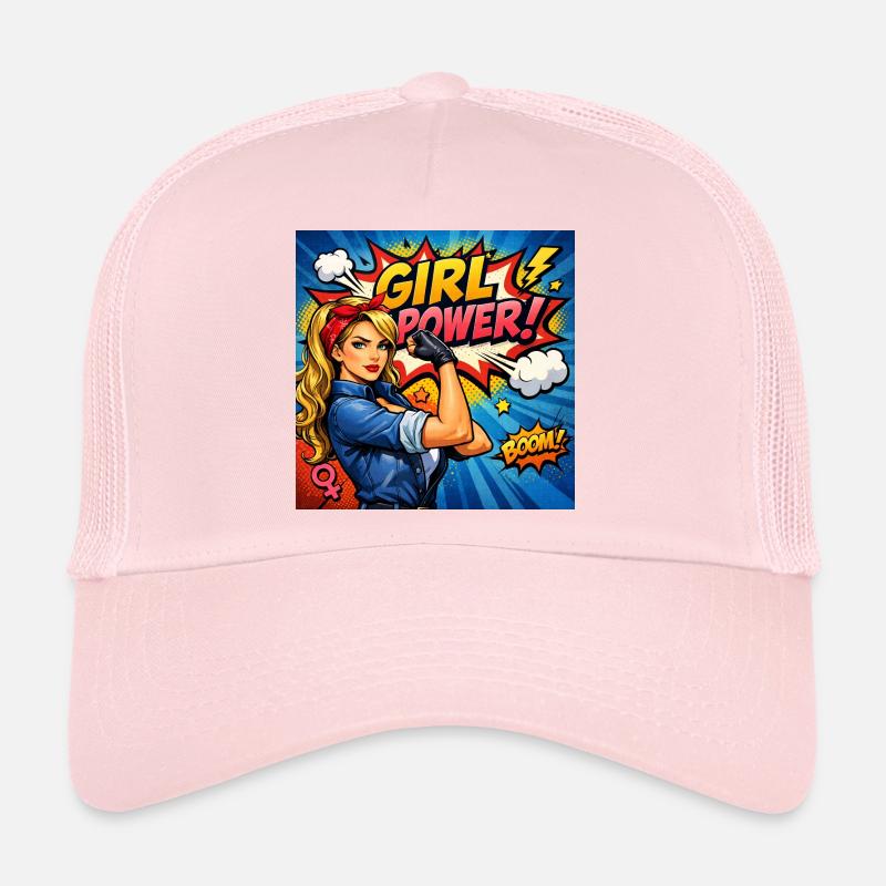 Mädchenkraft Comicheldin Trucker Cap