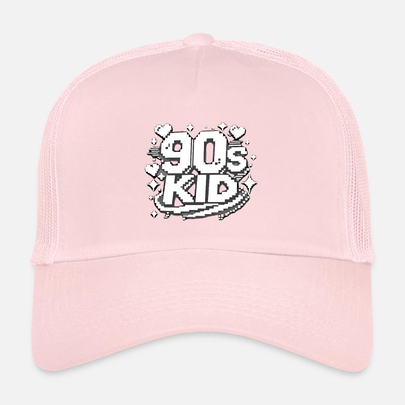 Kid Pixel Design des années 90 Casquette trucker 