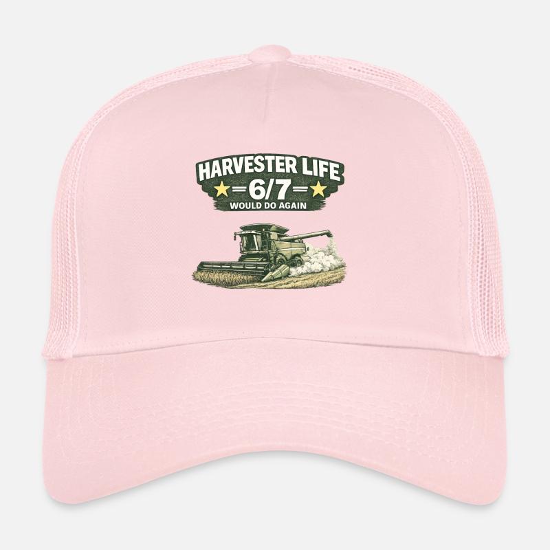 Moissonneuse vie 6/7 « Moissonneuse-batteuse » Casquette trucker 