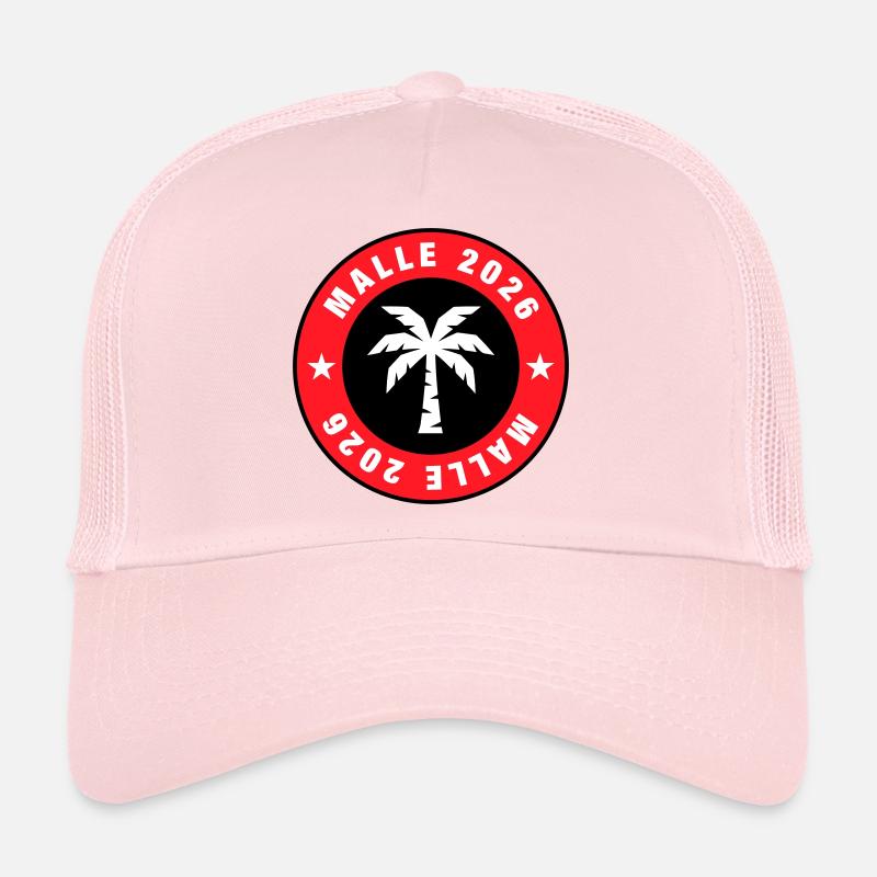 Malle 2026 Palm Tree Circle Trucker Cap
