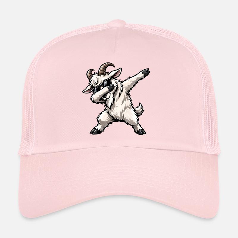 Chèvre à tamponner Casquette trucker 