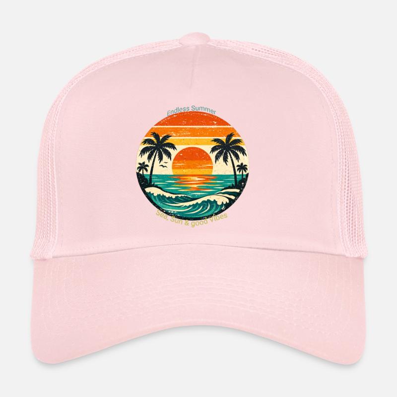 Endless Summer: Sea, Sun & Vibes Trucker Cap