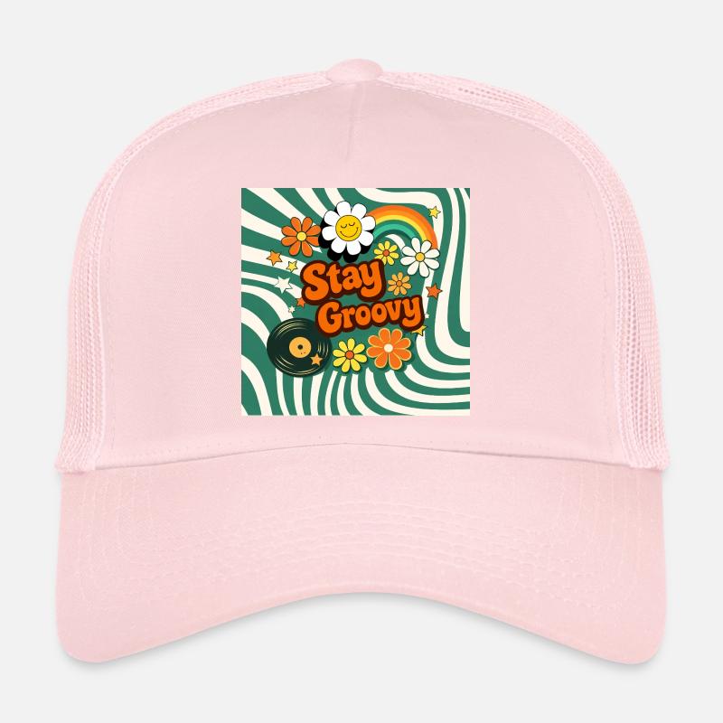 Style fleural rétro Casquette trucker 