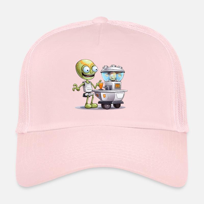 Barman extraterrestre au Space Bar Casquette trucker 
