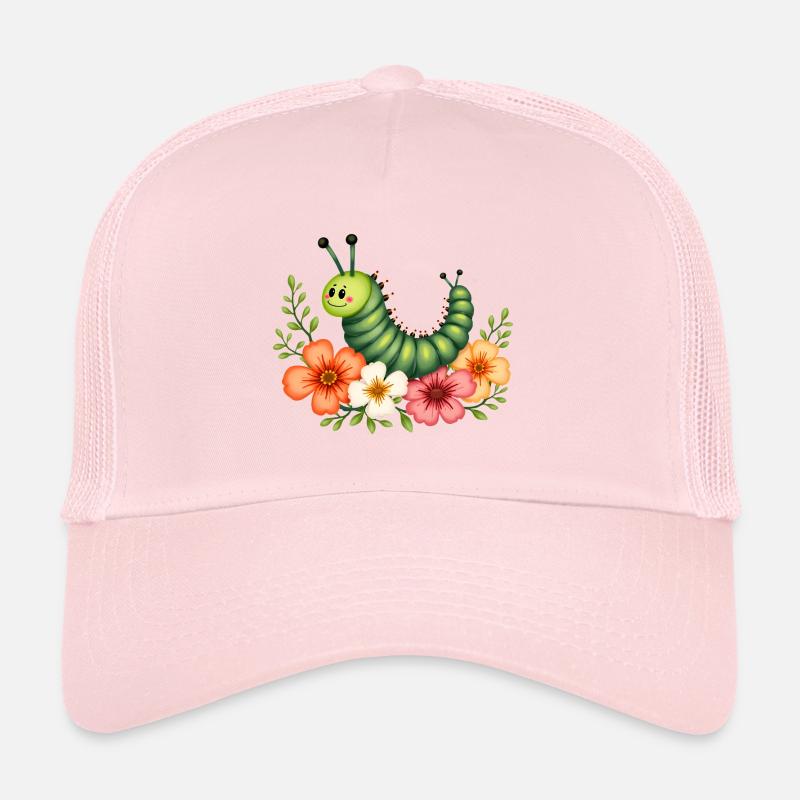 Chenille Casquette trucker 