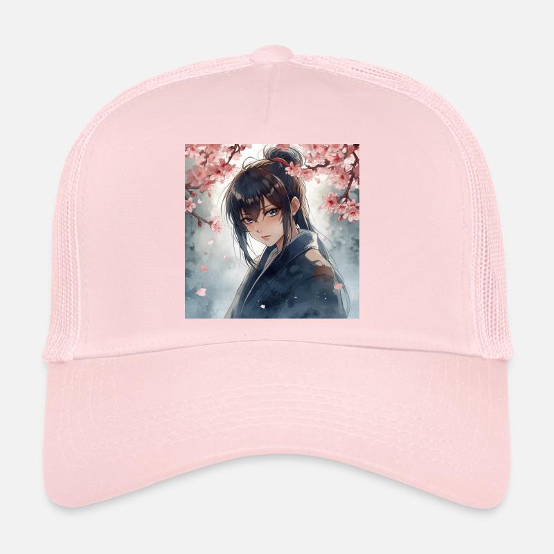 Hanfu unter Kirschblüten Trucker Cap