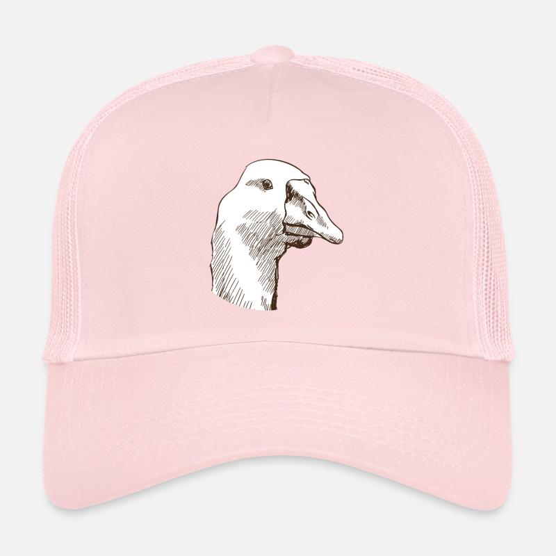 Goose - Trucker Cap - pale pink